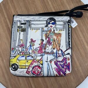 BRIGHTON Fashionista NYC Shopping Crossbody Purse New With Tags